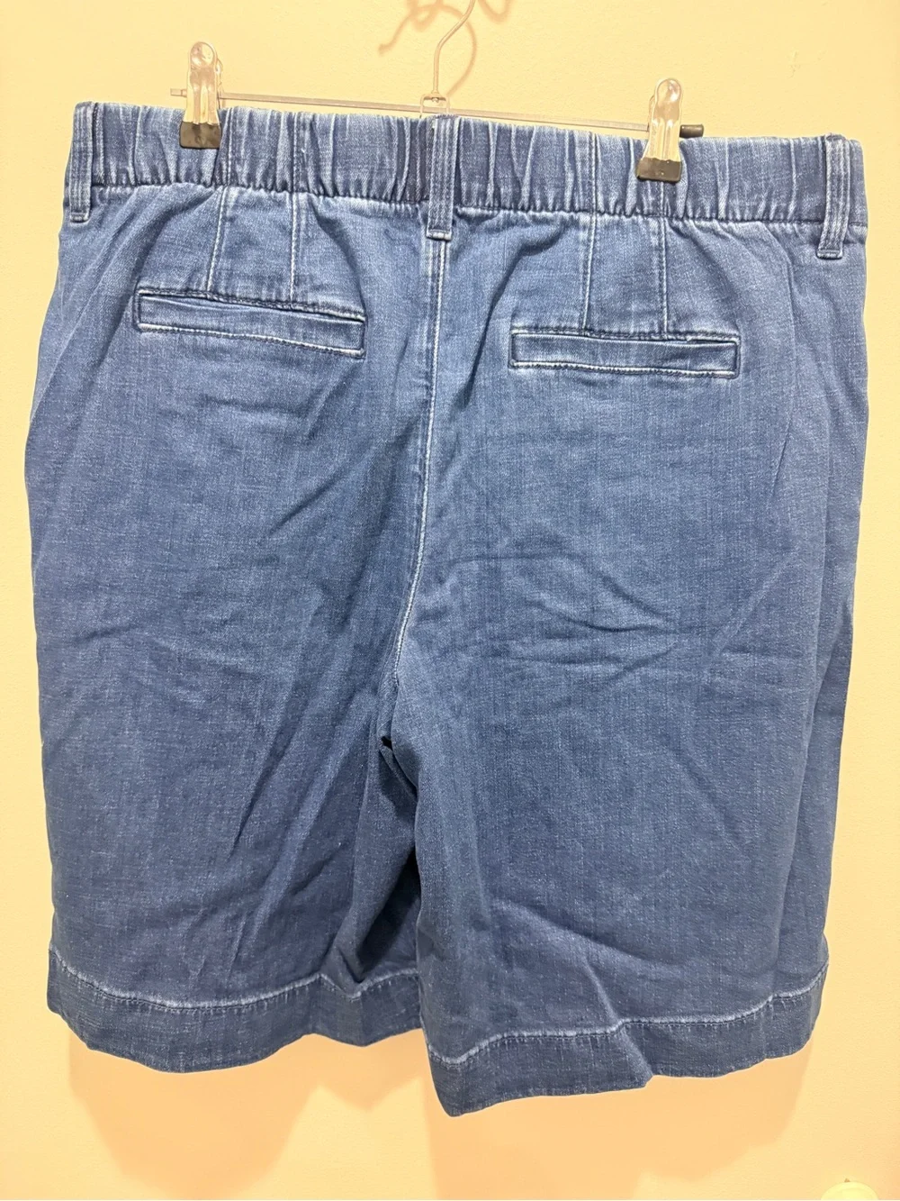 American Eagle long denim shorts